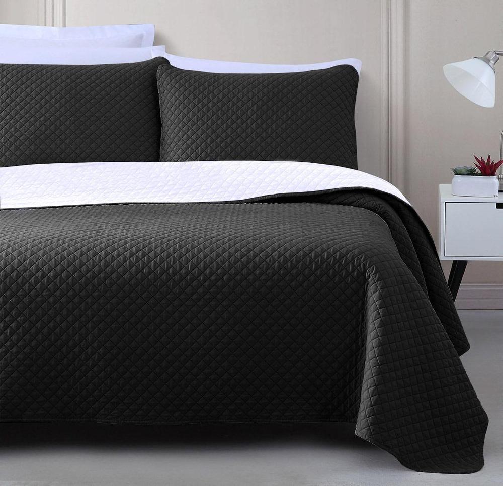 3 Pcs Micro Quilted Comforter set