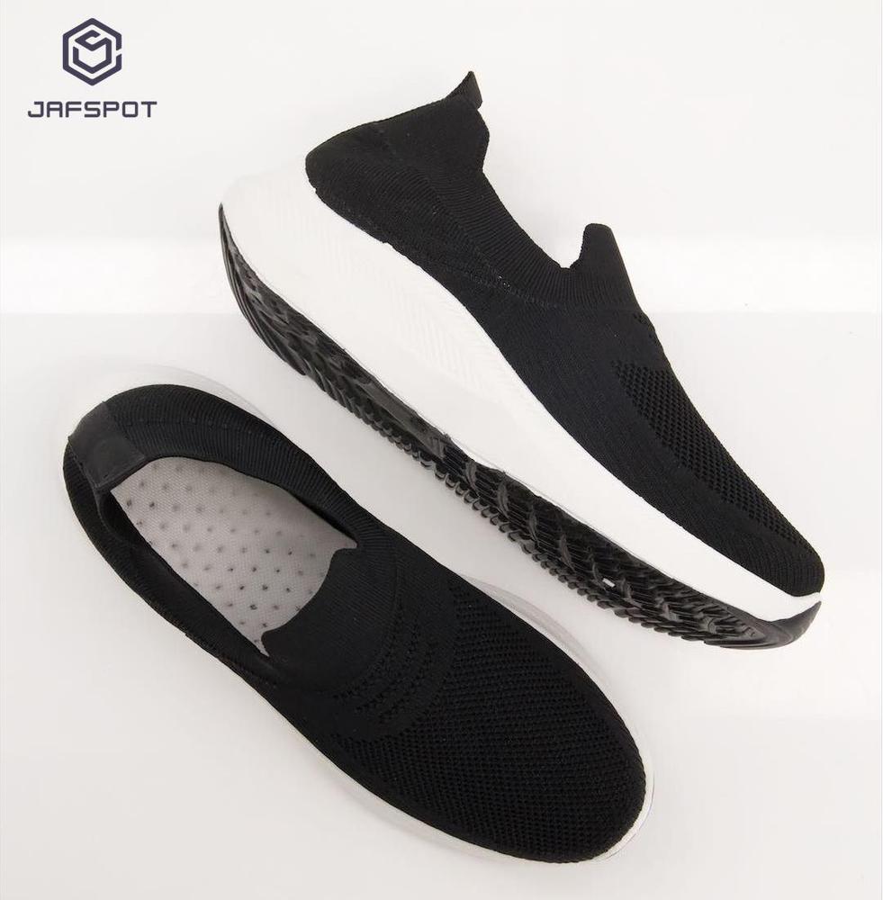 Jafspot Men Slip On Jf001 Black