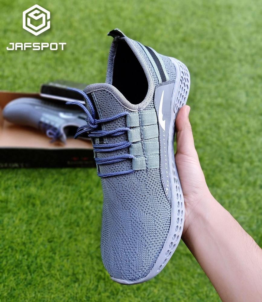 Jafspot Running Walking Casual Shoes  Jf015 Grey