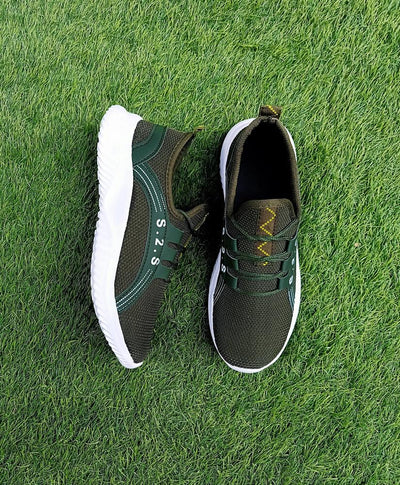 Jafspot Men sport Casual Sneaker Jf022 Green