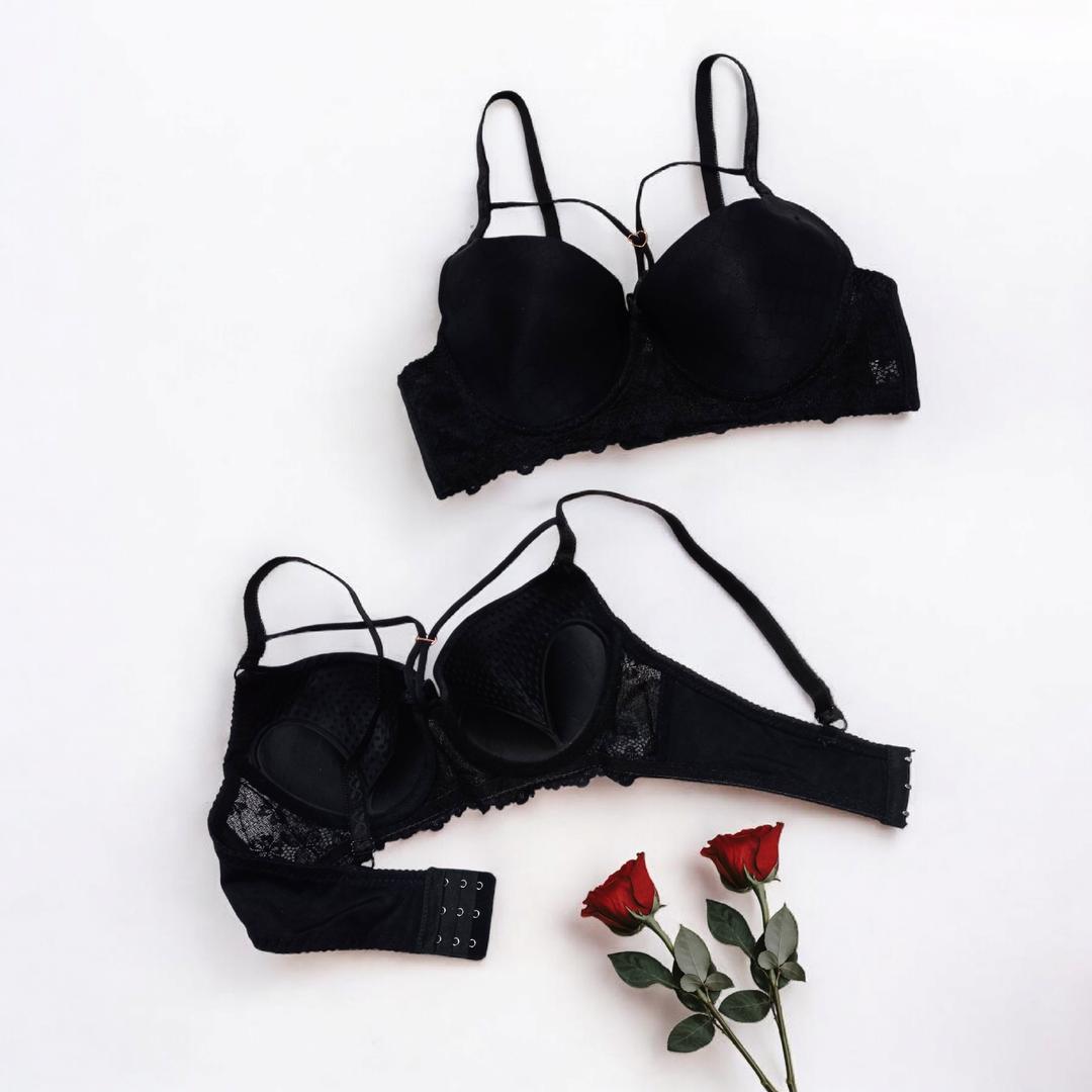 JERSEY PLAIN COMFORTABLE AND LIGHTWEIGHT PUSH UP BRA